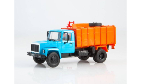 Газ 3307 КО 413 Мусоровоз 1990 СССР Автоистория Автолегенды Грузовики 1:43, масштабная модель, МАЗ, scale43
