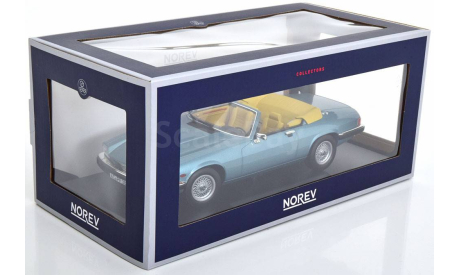Ягуар Jaguar XJ-S 5.3 H.E. Convertible 1988 Norev 1:18 182635, масштабная модель, 1/18