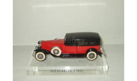 лимузин Duesenberg Model J 1931 Solido 1:43 Made in France, масштабная модель, 1/43