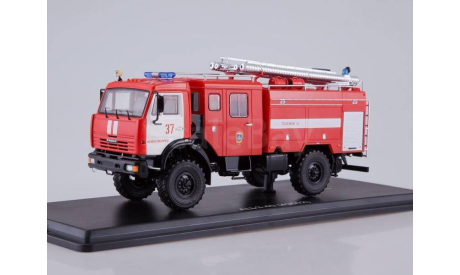 Камаз 43502 4x4 АЦ 3-40 (43502) Пожарный SSM 1:43 SSM1268, масштабная модель, scale43