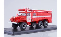 Урал 4320 6х6 АЦ-40(43202) ПМ-102Б Пожарный Ликино-Дулево SSM 1:43 SSM1234B, масштабная модель, scale43