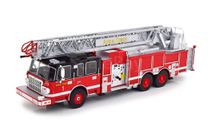 тяжелый грузовик Пожарная лестница Smeal 105 Aerial Ladder USA 2015 IXO 1:43 TRF014, масштабная модель, scale43