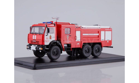 Камаз 43118 6x6 АЦ-5-40 Пожарный SSM 1:43 SSM1270, масштабная модель, scale43
