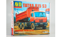 Кит Сборная модель Татра Tatra 815 S3 Самосвал 1986 СССР AVD Models SSM 1:43 1432AVD, масштабная модель, scale43