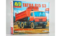 Кит Сборная модель Татра Tatra 815 S3 Самосвал 1986 СССР AVD Models SSM 1:43 1432AVD, масштабная модель, scale43