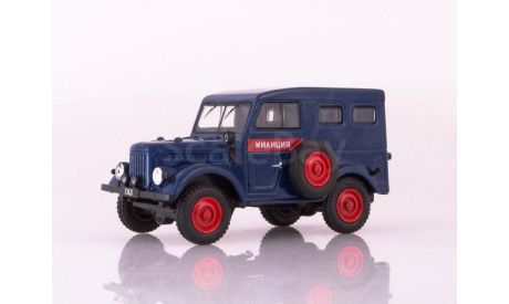 Газ 69 Милиция 1969 IXO IST Автолегенды СССР 1:43, масштабная модель, scale43