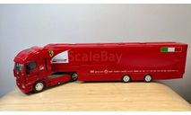 Ивеко Iveco Stralis + полуприцеп Феррари Ferrari F1 Team IXO 1:43, масштабная модель, scale43