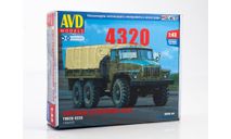 Кит Сборная модель Урал 44202-0311-31 (4320) Тягач СССР AVD Models SSM 1:43 1466AVD, масштабная модель, scale43