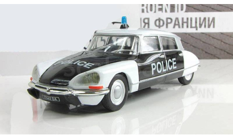 Ситроен Citroen DS21 Полиция Франции 1969 IXO Полицейские Машины Мира 1:43, масштабная модель, scale43