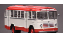 автобус Лиаз (Зил) 158 В 1970 красно-белый СССР ClassicBus 1:43 040015, масштабная модель, scale43