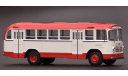 автобус Лиаз (Зил) 158 В 1970 красно-белый СССР ClassicBus 1:43 040015, масштабная модель, scale43