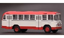 автобус Лиаз (Зил) 158 В 1970 красно-белый СССР ClassicBus 1:43 040015, масштабная модель, scale43