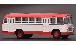 автобус Лиаз (Зил) 158 В 1970 красно-белый СССР ClassicBus 1:43 040015