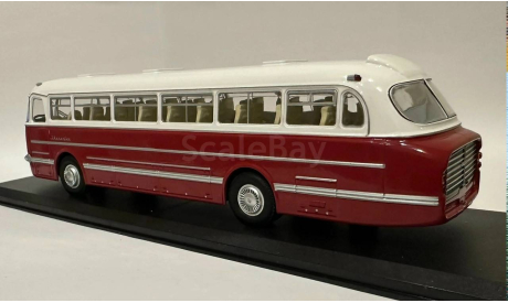 автобус Икарус Ikarus 55.14 бело-бордовый СССР ClassicBus 1:43 Раритет Ранний, масштабная модель, scale43