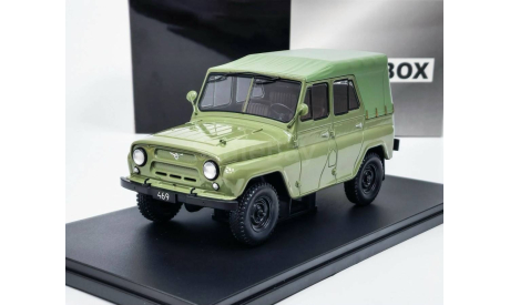 Уаз 469 4х4 Хаки 1975 СССР Whitebox 1:24 WB124263, масштабная модель, scale24