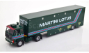 Вольво Volvo F88 Race Transporter + полуприцеп ’Martini Lotus Team F1’ 1979 IXO 1:43 TTR025, масштабная модель, scale43