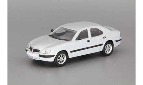Газ 3111 Волга Белая Deagostini Автолегенды СССР и Соцстран 1:43, масштабная модель, scale43