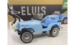 Джип Jeep CJ-5 4х4 Elvis Presley Элвис Пресли 1954 USA США Greenlight collectibles 1:18 19061