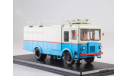 троллейбус грузовой ТГ-3 (бело-голубой) 1965 СССР SSM 1:43 SSM4049, масштабная модель, scale43