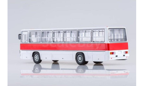 автобус Икарус Ikarus 260 городской красно-белый СССР Советский автобус 1:43 Раритет, масштабная модель, scale43