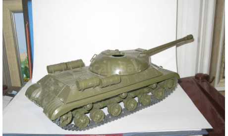игрушка Большой Танк Т 10 ИС 3 Сделано в СССР 1:24, масштабная модель, scale24