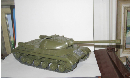 игрушка Большой Танк Т 10 ИС 3 Сделано в СССР 1:24, масштабная модель, scale24