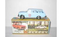 Москвич 427 АЗЛК 400 лет Саратов 1990 г сделано в СССР Агат Тантал Радон 1:43, масштабная модель, scale43