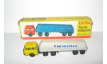Татра Tatra 813 + полуприцеп Цистерна 1978 Сделано в ГДР MK Modelle 1:120 (TT), масштабная модель, scale120