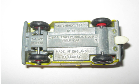 Джип Jeep 1969 № 18 Lesney Matchbox 1:64 Made in England, масштабная модель, scale64