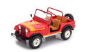 Джип Jeep CJ-7 Laredo 4х4 1977 США USA MCG 1:18, масштабная модель, scale18