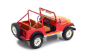 Джип Jeep CJ-7 Laredo 4х4 1977 США USA MCG 1:18, масштабная модель, scale18