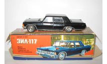 лимузин Зил 117 Черный Made in Сделано в СССР Саратов Агат Тантал Радон 1:43, масштабная модель, scale43