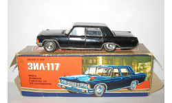 лимузин Зил 117 Черный Made in Сделано в СССР Саратов Агат Тантал Радон 1:43