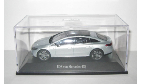 Мерседес Бенц Mercedes Benz EQS EQ 2022 Herpa 1:43, масштабная модель, scale43, Mercedes-Benz