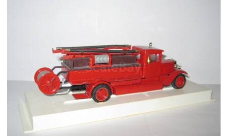 Зис 5 Пожарный ПМЗ 1 1939 СССР Ломо АВМ 1:43, масштабная модель, scale43