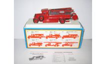 Зис 5 Пожарный ПМЗ 1 1939 СССР Ломо АВМ 1:43, масштабная модель, scale43