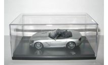 Додж Dodge Viper SRT 10 2003 Серебристый Autoart 1:43 БЕСПЛАТНАЯ доставка, масштабная модель, scale43