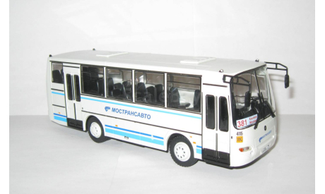 автобус Паз 4230 Аврора Советский автобус Modimio 1:43 Мострансавто Москва Конверсия, масштабная модель, scale43