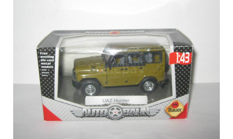 Уаз Хантер 315195 Uaz Hunter 4x4 2004 Autobahn Bauer 1:43, масштабная модель, scale43