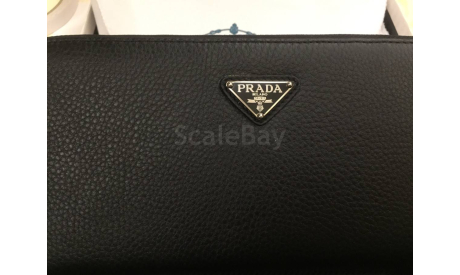 Черное Портмоне Мужское Кожа Prada, масштабные модели (другое)