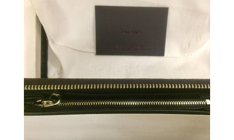 Черное Портмоне Мужское Кожа Prada, масштабные модели (другое)