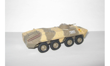бронетранспортер БТР 70 СССР серия ’Русские танки’ 1:72, масштабная модель, scale72