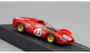 Феррари Ferrari 330 P4 24h Daytona 1967 Drivers: L.Bandini / C. Amon #23 IXO Altaya 1:43, масштабная модель, scale43