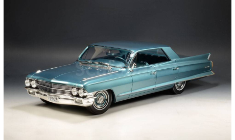 Кадиллак Cadillac Sedan Deville 1962 San Remo Turquoise Metallic (фильм «Зеленая книга») GLM Stamp Models 1:18 STM1962501, масштабная модель, scale18