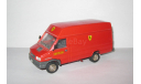 Фиат Ивеко Феррари Fiat Iveco Turbo Daily Scuderia Ferrari Old Cars 1:43, масштабная модель, scale43