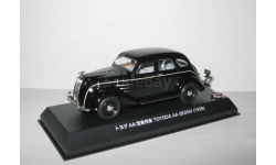 Тойота Toyoda AA Sedan 1936 Черная Kyosho 1:43 ПЕРВАЯ модель Тойота