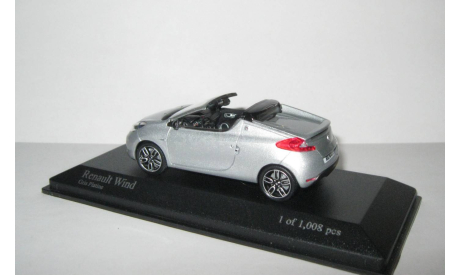 Рено Renault Wind 2010 Minichamps 1:43 400113930, масштабная модель, scale43