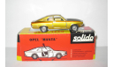 Опель Opel Manta 1900 SR Solido 1:43 Made in France № 188, масштабная модель, scale43