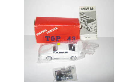 БМВ BMW M1 1978 Solido 1:43 Made in France, масштабная модель, scale43