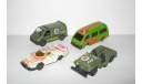 Набор 4 модели Ford Transit + Jeep + Lancia + Mazda China Promo 1:64, масштабная модель, scale64